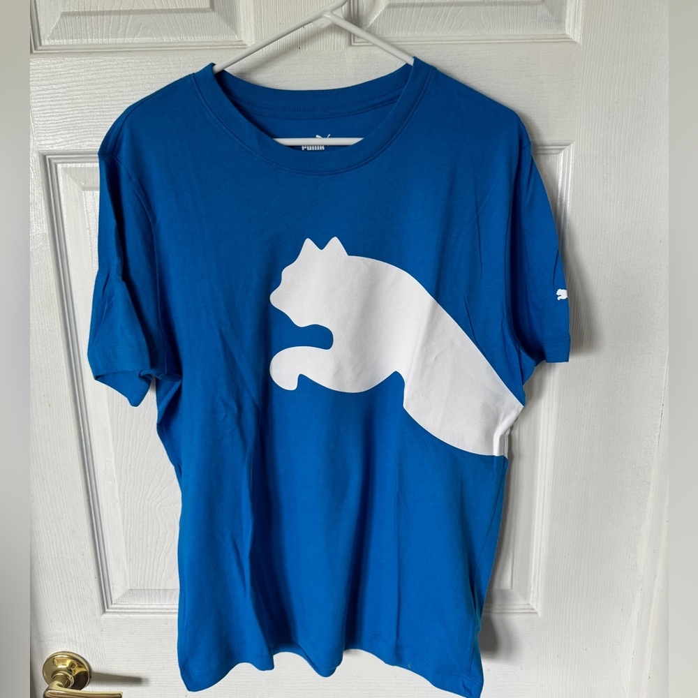 Mens Puma Logo T-shirt